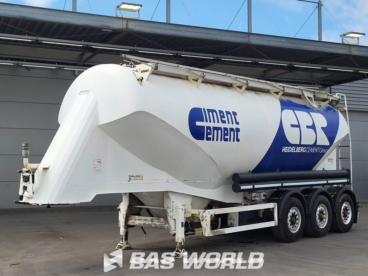 Turbos-Hoet 39000L Liftachse Cement 3xAxle Full Air Suspension