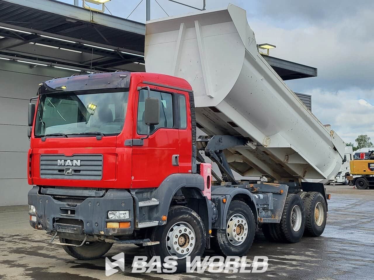 MAN TGA 35.D28 15m3 Tipper Truck Steel Suspension Big-Axle Cruise Control Euro 2