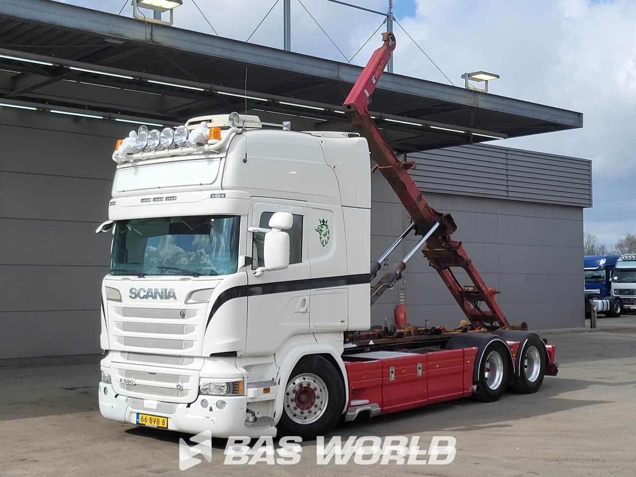 Scania R580 NL-Truck Retarder Standklima HIAB XR21SL56 Manual ACC Full Air Euro 6