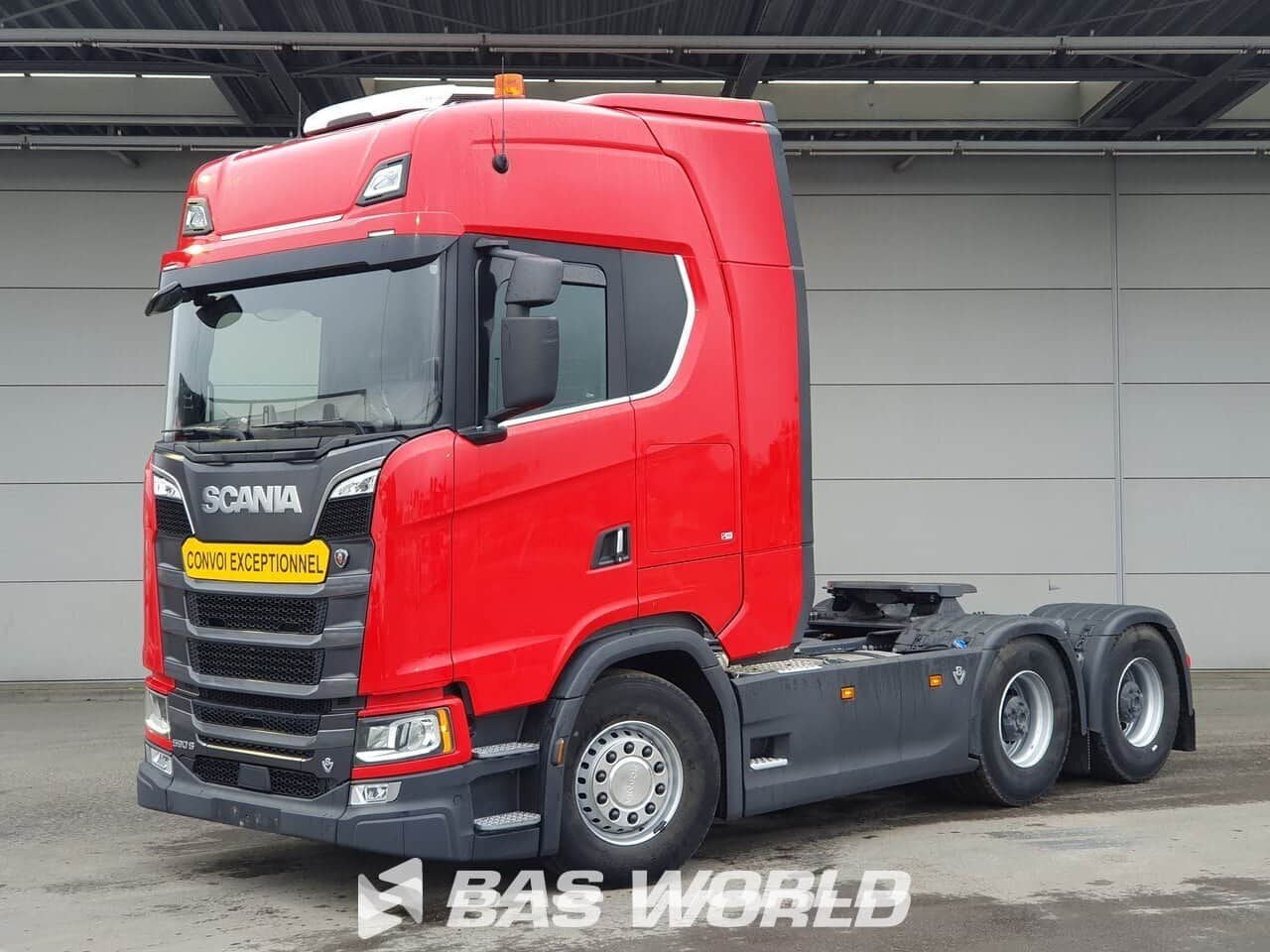 Scania S590 6x4 Retarder 2xTanks Big-Axle ACC Standklima