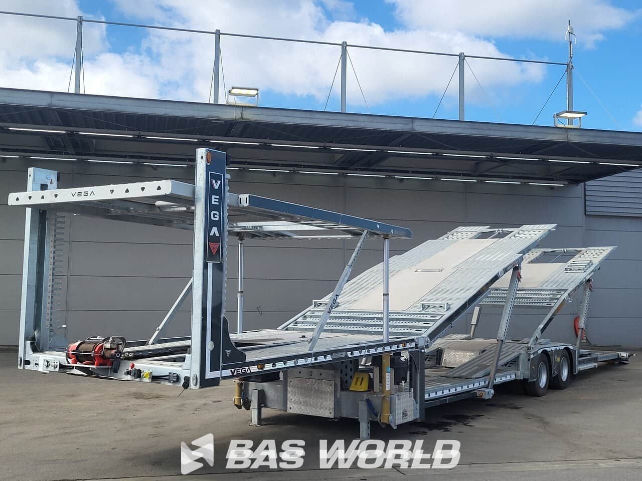 ✨NEW Vega 2xAxle Semi Trailer Truck autotransport BPW Lenkachse