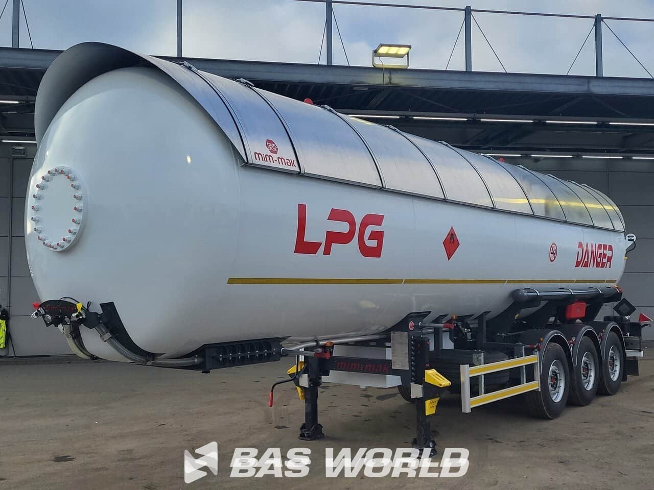 ✨NEW MIM-MAK MM-2025 48m3 Liftachse Gas ADR Tank Semi Trailer 3xAxle