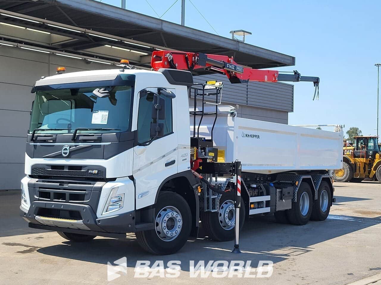 ✨NEW Volvo FMX 420 8X4 RHD! Fassi F145Z.0.22 E-ACTIVE Crane 13m3 KH-Kipper VEB+ Cruise Control