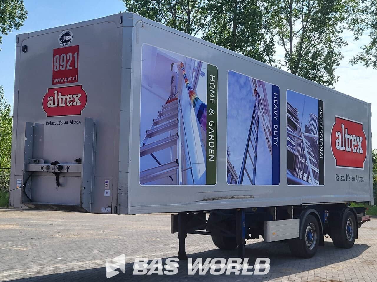 Jumbo T0180 LZV B-Double Tailgate LBW Steering Axle
