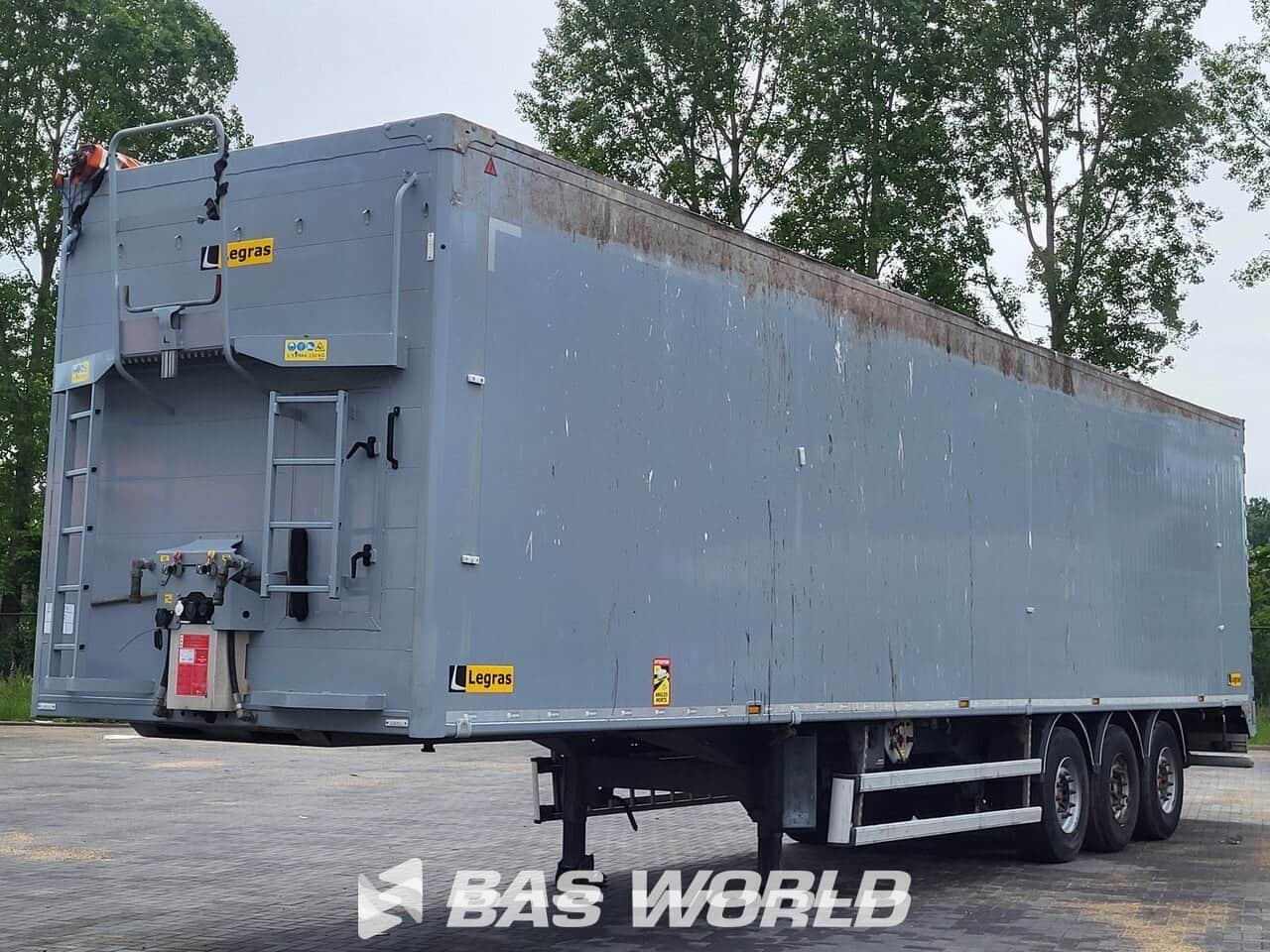 Legras F10271 Lift Axle Walking Floor Semi Traile 3xAxles Full Air Suspension