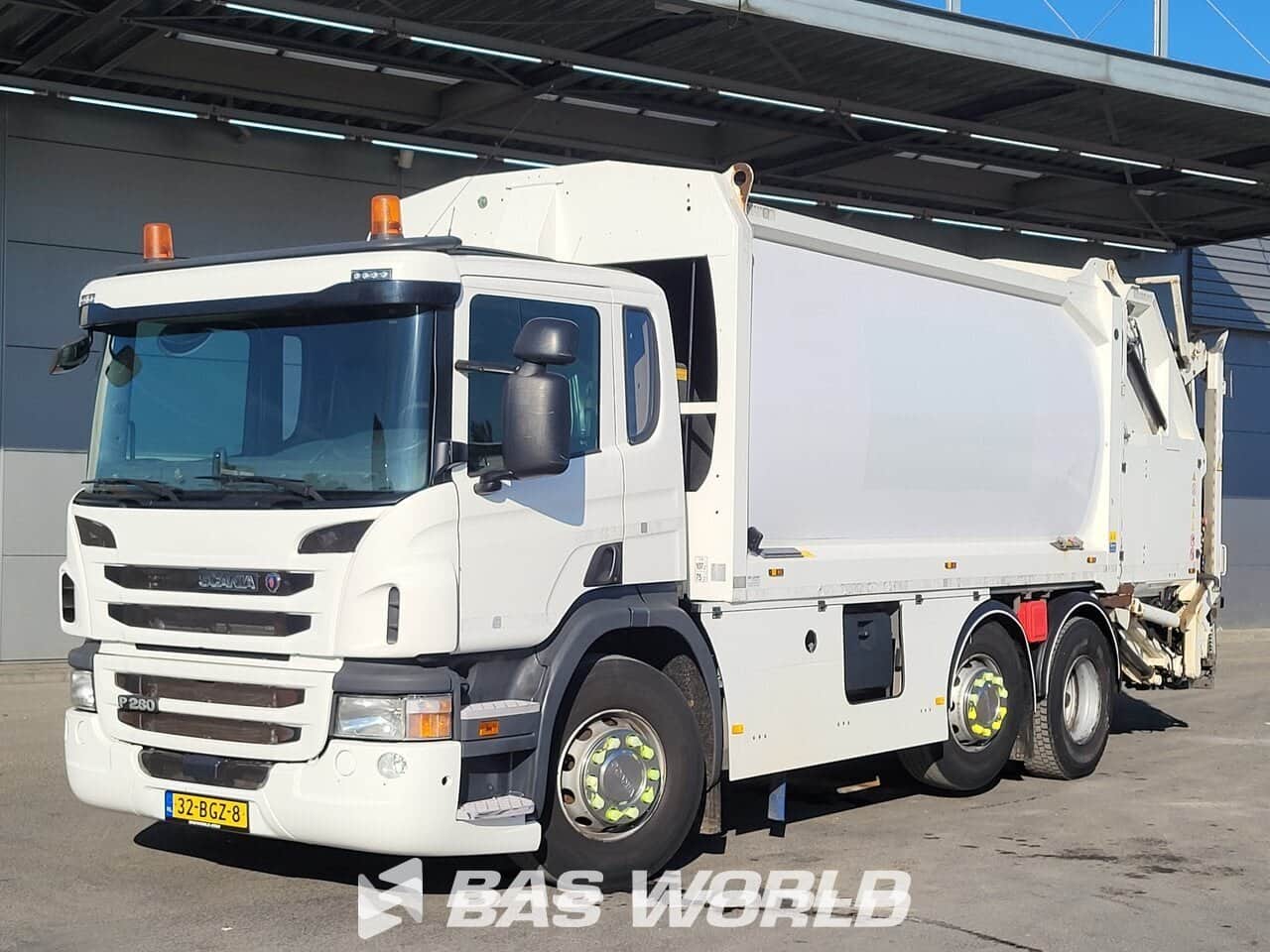 Scania P280 Geesink Norba GPM IV I 20H25 Lifter GEC Lift+Steering Axle Cruise Control