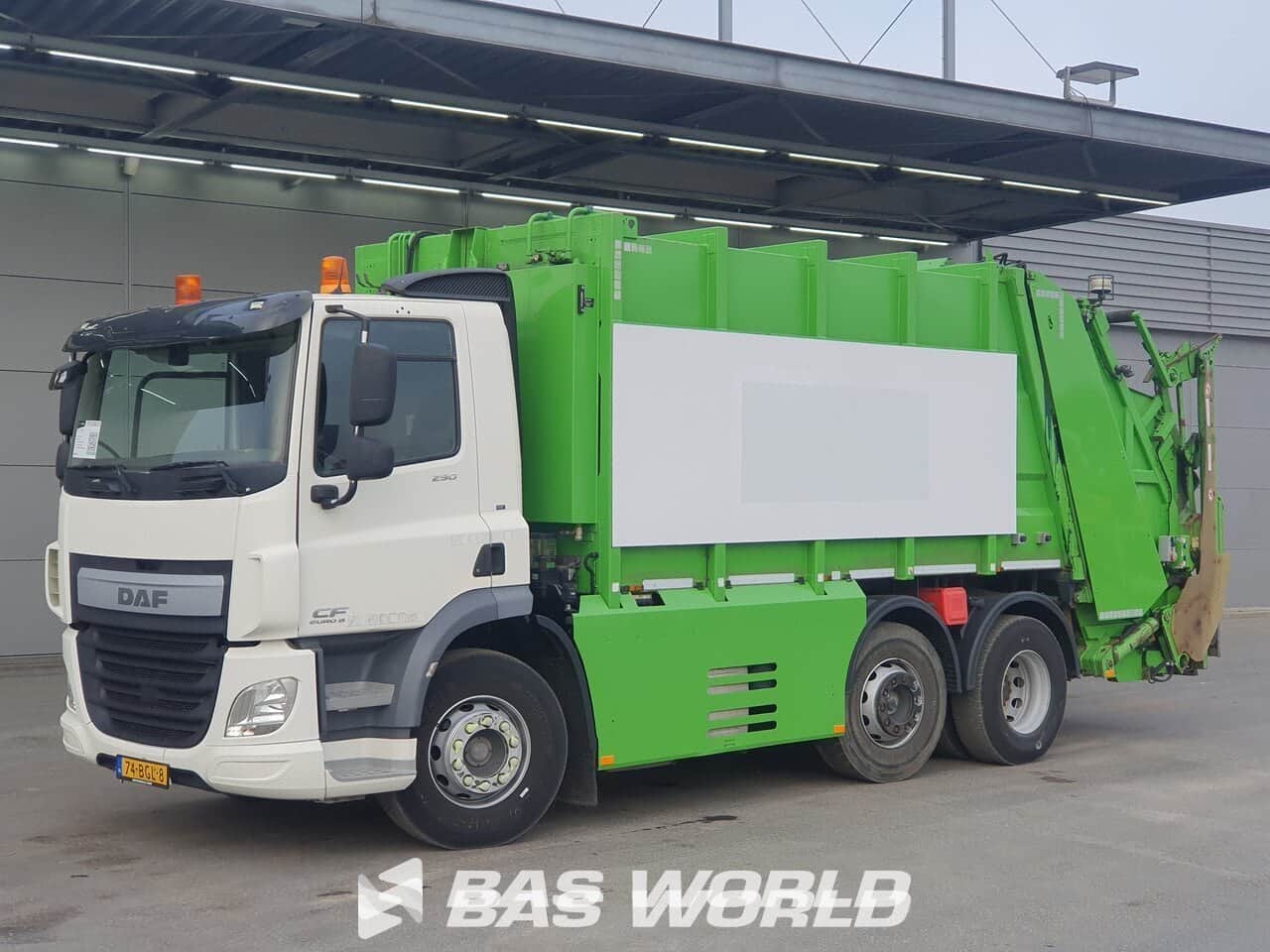 DAF CF 290 NL-Truck APK HALLER 20m3 MED XL Steering Axle ACC