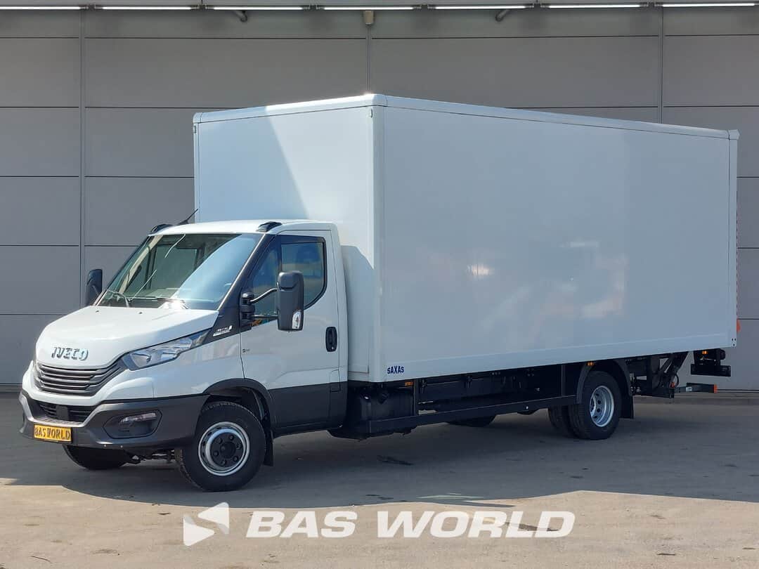 Iveco Daily 72C18 3.0L Automaat 1000KG Laadklep Luchtvering 180PK Dubbellucht Airco Cruise D'Hollandia Euro6 Meubelbak Koffer Bakwagen 2024