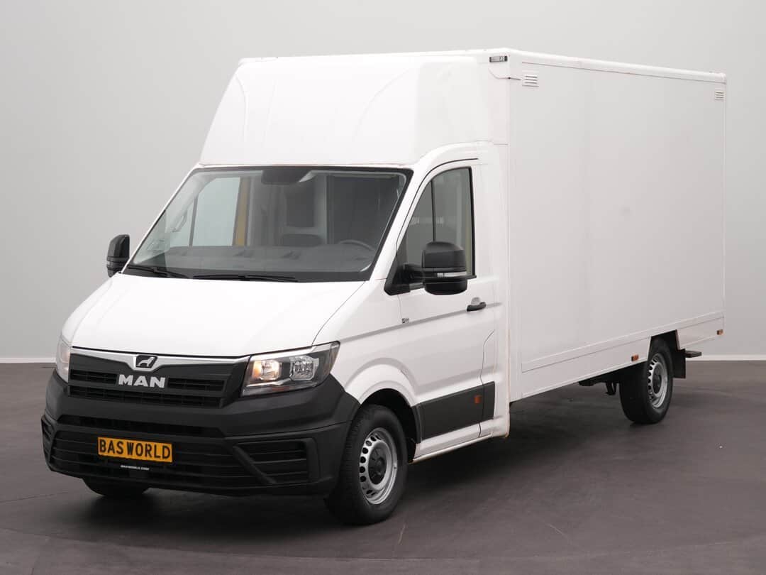 MAN TGE 3.100 4X2 Closed box Bakwagen Verkoopwagen Foodtruck Meubelbak Koffer Camera Scherm