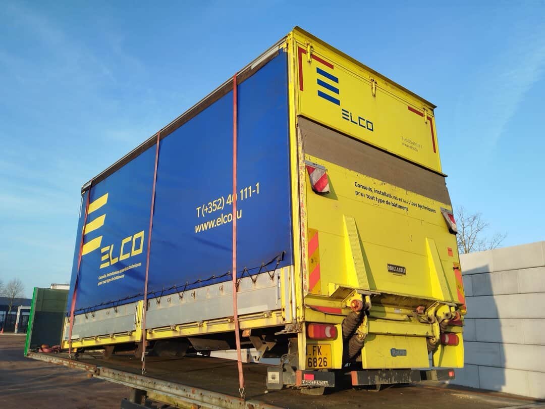 Truck Body Curtains Taillift