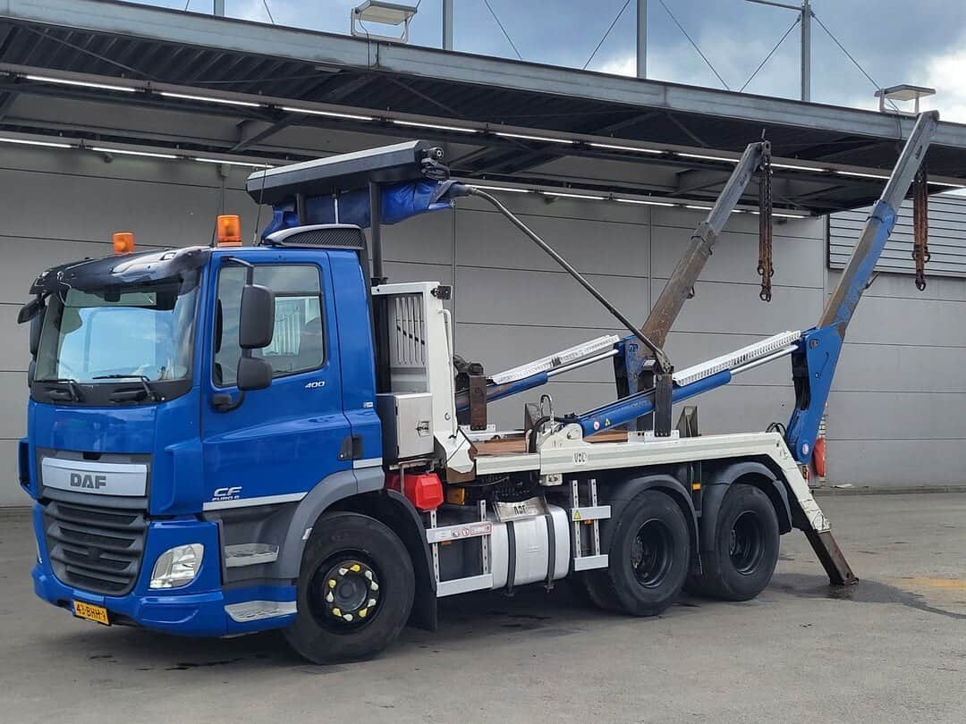 DAF CF 400 Dumper truck NL-Truck VDL P-18 Tipping Tipper Lift-Asche ACC