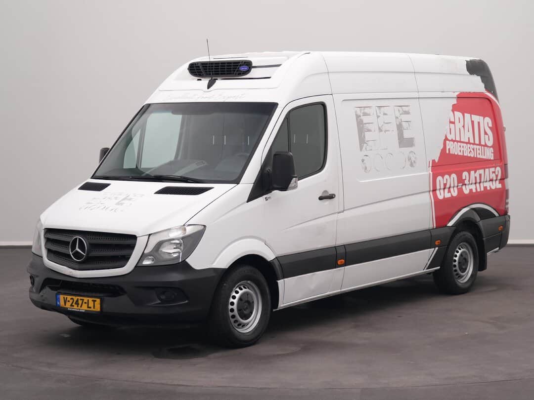 Mercedes Sprinter 313 CDI Refrigerated Engine/Motor Problem! Koelwagen L2H2 Carrier Viento 300 Airco Camera Euro6 Koel Koeler Kühl Kühler Kühlkasten Kühlwagen