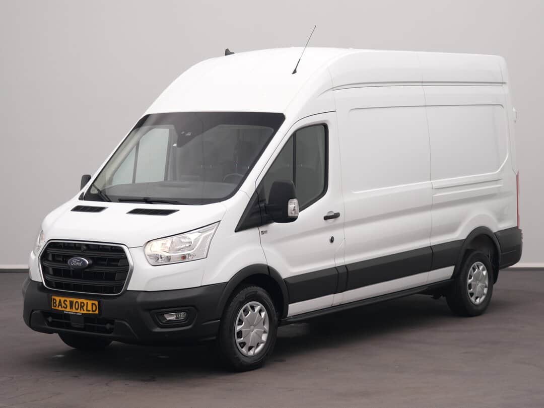 Ford Transit 130pk Closed van Hoog Dak L3H3 ACC Navi Trekhaak Airco Camera CarPlay Parkeersensoren v+a Euro6 L3 High Roof Hohes Dach