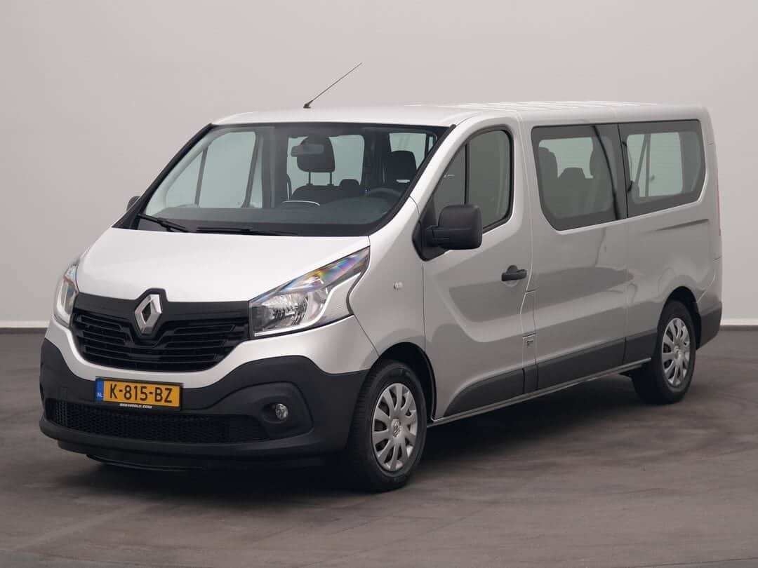Renault Trafic 120pk Passenger transport Personenvervoer 9-Persoons Airco Cruise Parkeersensoren Euro6 Passenger Transport TV Taxi