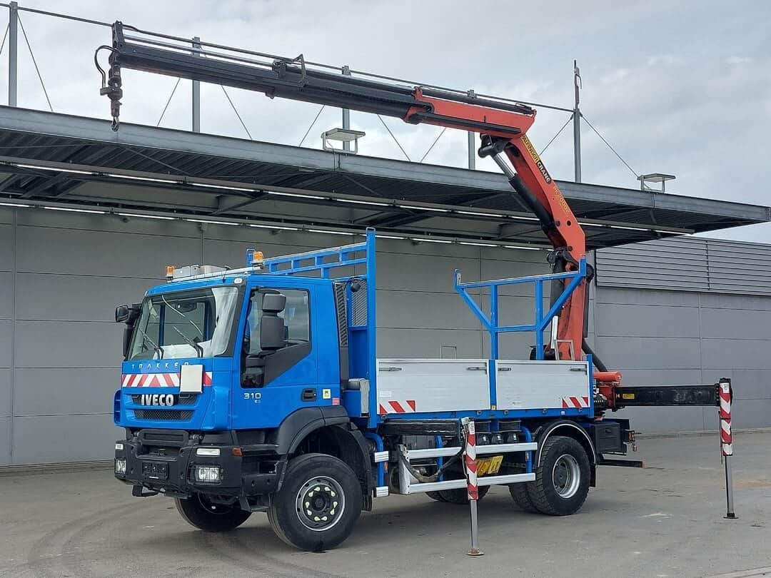 Iveco Stralis 310 Open Palfinger PK 20002 Kran Crane Steelsuspension Manual Euro 5