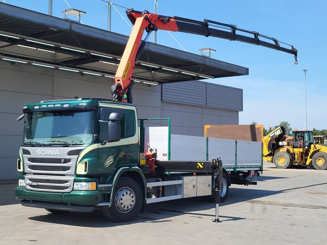 Scania P320 Open Palfinger PK14002-EH 5x Extensions Remote Euro 6