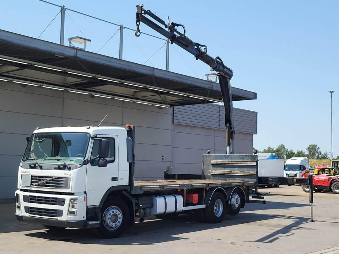 Volvo FM 420 Open Palfinger PK15500 Crane Manual Gearbox Euro 3