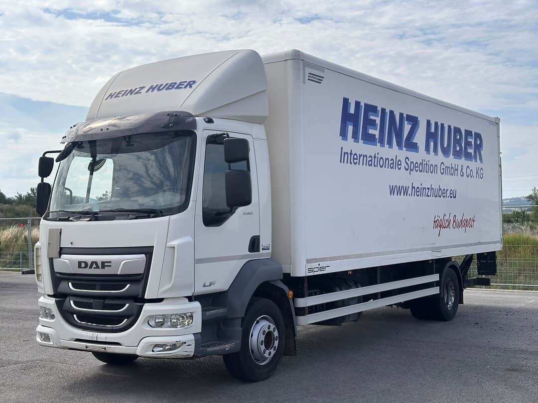 DAF LF 260 Closed 16t 1.5t Taillift