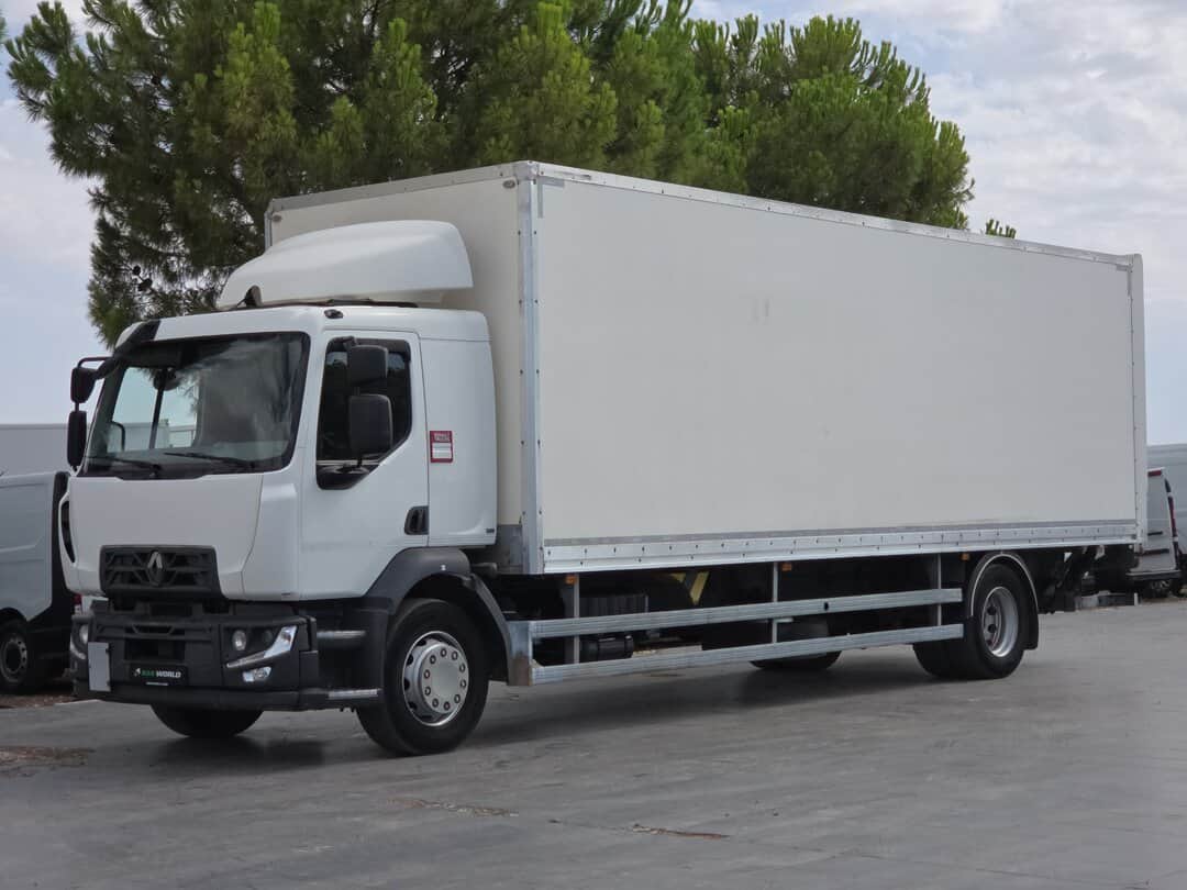 Renault D 280 Closed 18t Cambio Automático Plataforma Elevadora 2t Euro 6