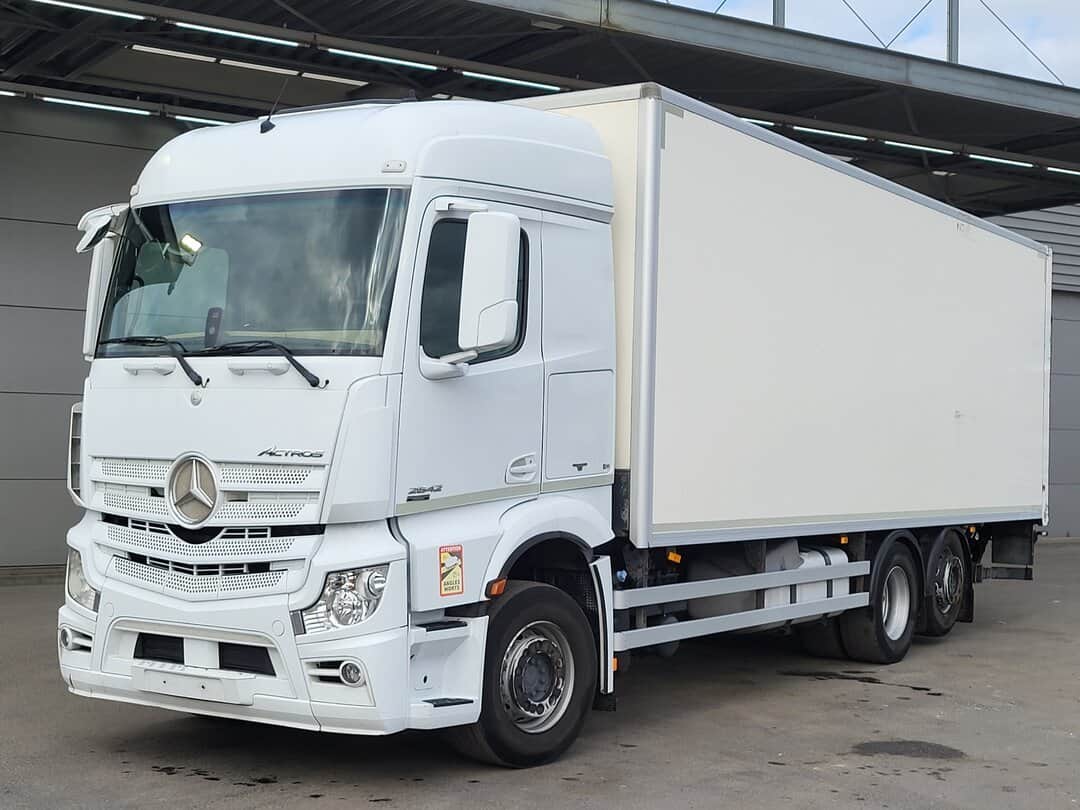 Mercedes Actros 2642 Closed 2.5t Taillift Lift+Steering axle Retarder Euro 5