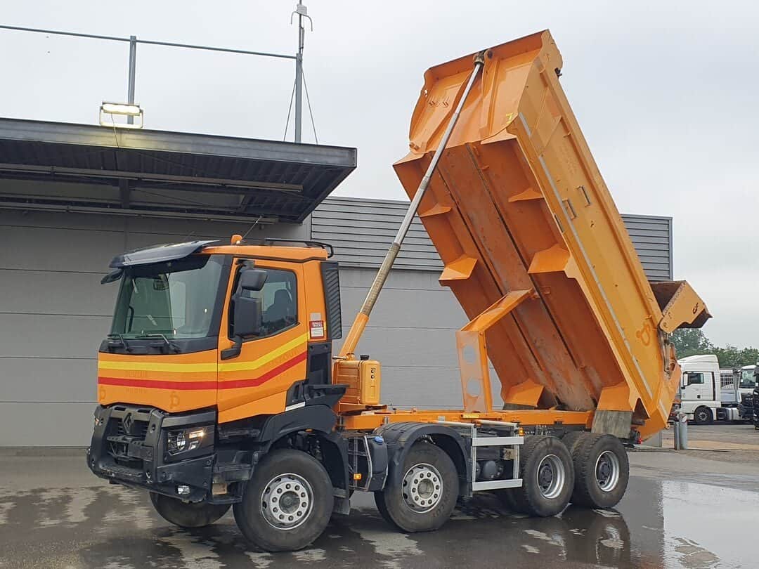 Renault K 480 Tipper 16m3 tipper Steel suspension Big-Axle Optibrake+ Euro 6