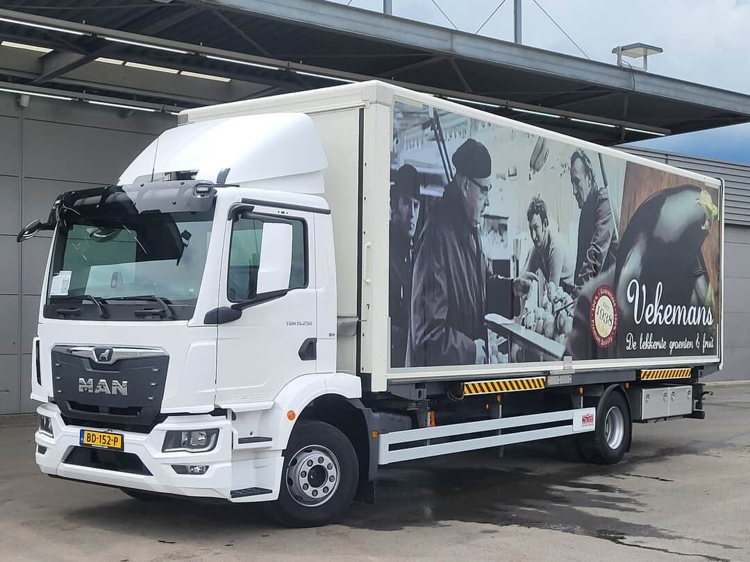 MAN TGM 15.250 Bdf 42.000 kms! 15 tons marktwagen BDF Automatic Full Air suspension Euro 6