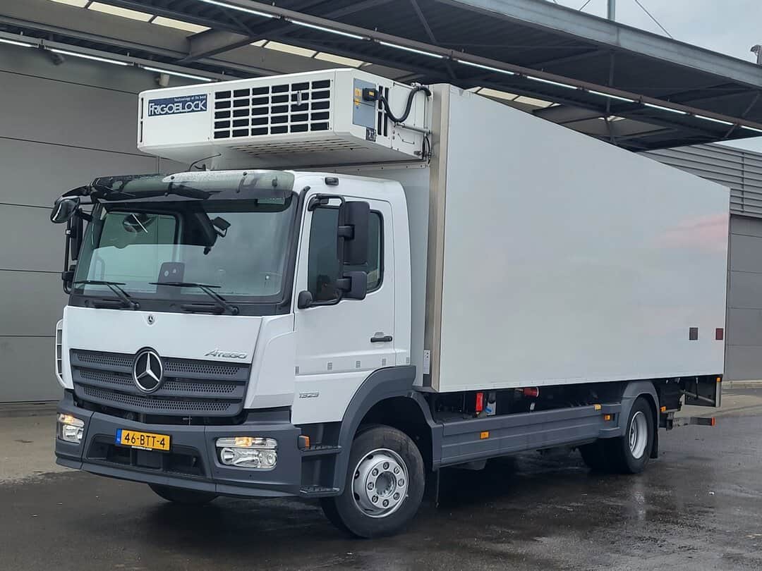 Mercedes Atego 1323 Refrigerated NL-truck APK Frigoblock FK25i 1500kg Ladebordwand Automatic Euro 6