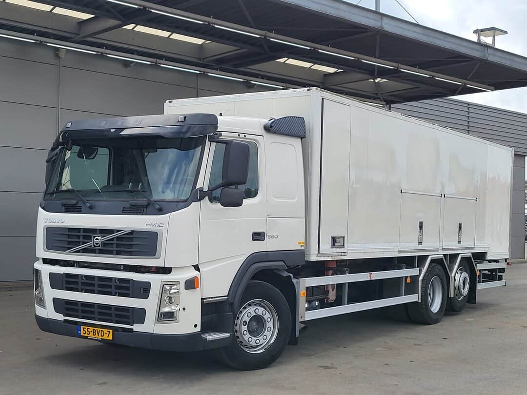 Volvo FM 380 Tank water NL-Truck Beer tanker 13000Ltr Stainles steel Schwarte Silo Automatic Euro 3