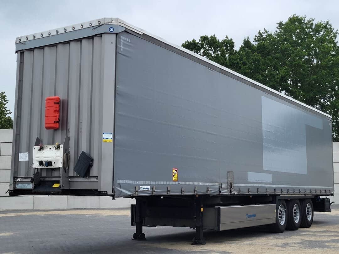 Krone SD Curtainsides Palletenkasten Lift Axle