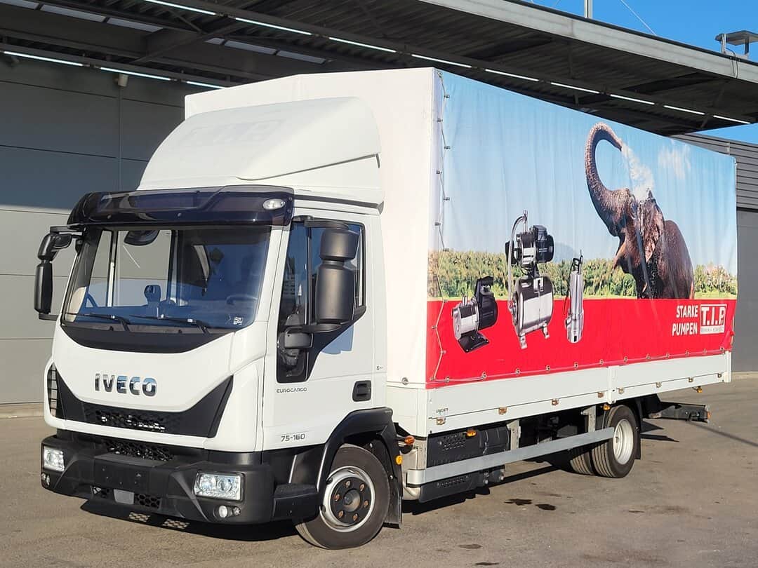 Iveco Eurocargo 75E160 Curtainsides Only 11.800 Kms! Manual Gearbox Euro 6