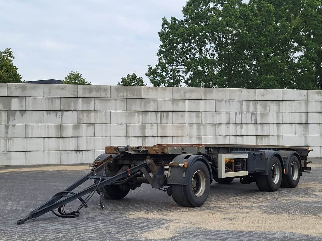 GS Meppel AIC2700LBM Containerchassis Lift + Steering axle 20ft Full Air