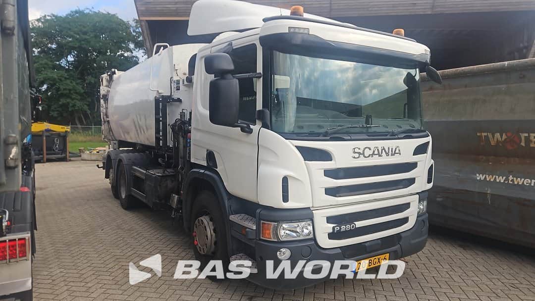 Scania P Garbage Truck Kort CP16 Airco