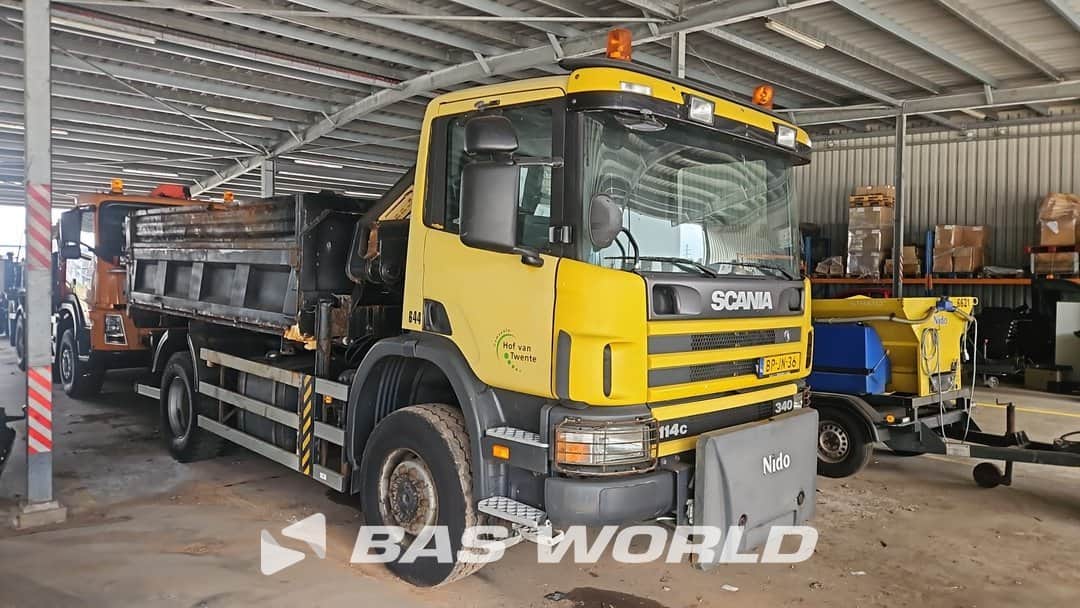 Scania P340 Tipper Truck 4x4