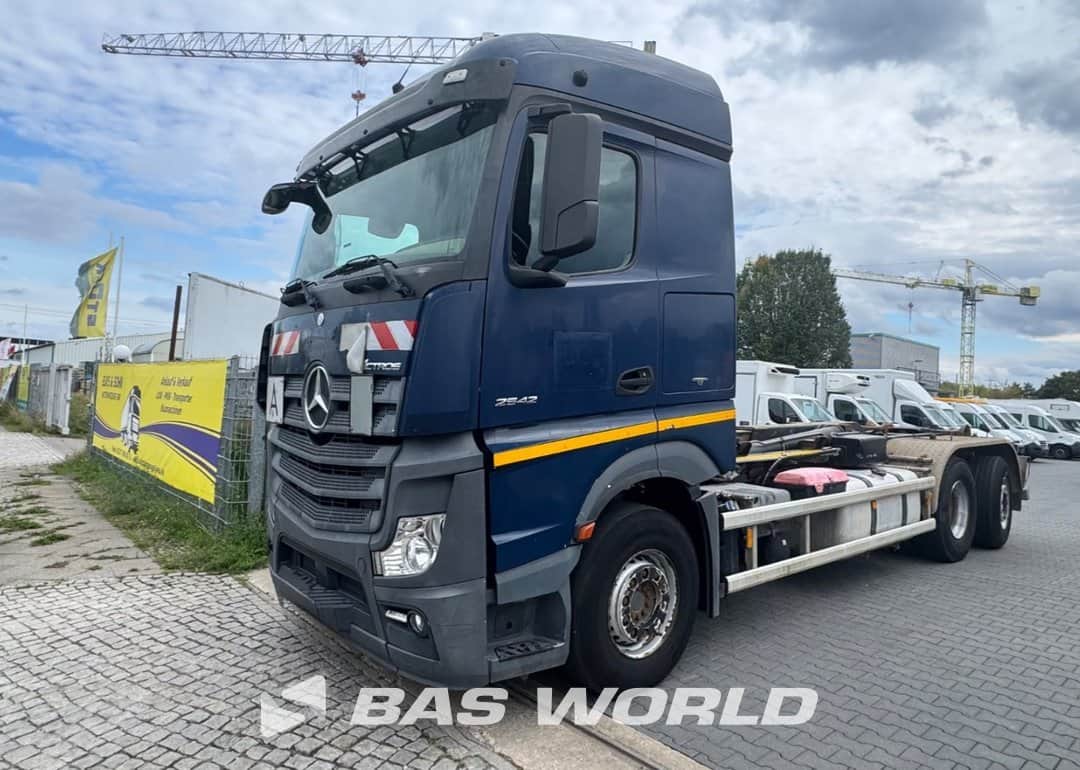 Mercedes Actros 2642 Retarder Containersystem Stream Space