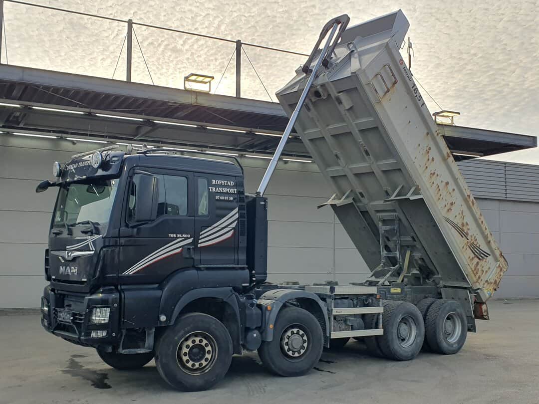 MAN TGS Tipper Truck Sleeper Cab