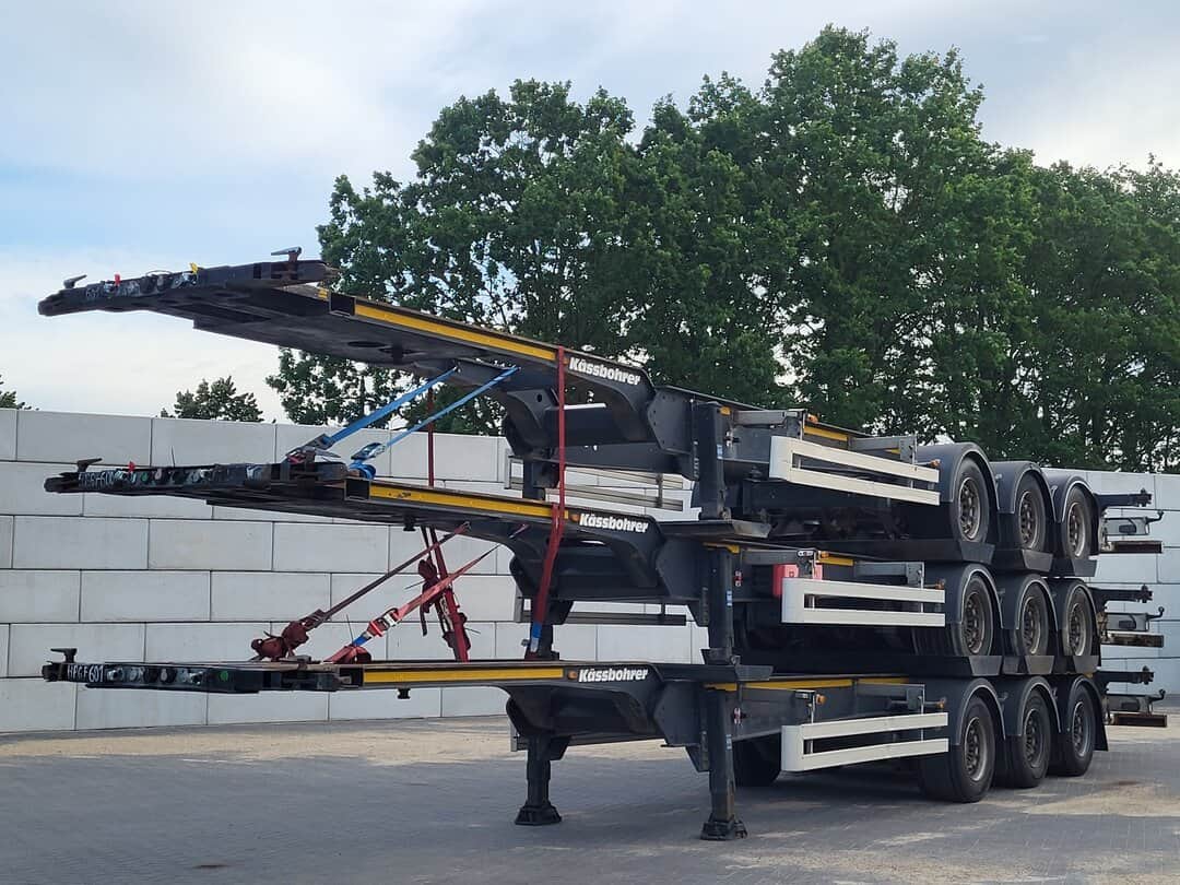 Kässbohrer CS Containerchassis 40ft Lift Axle