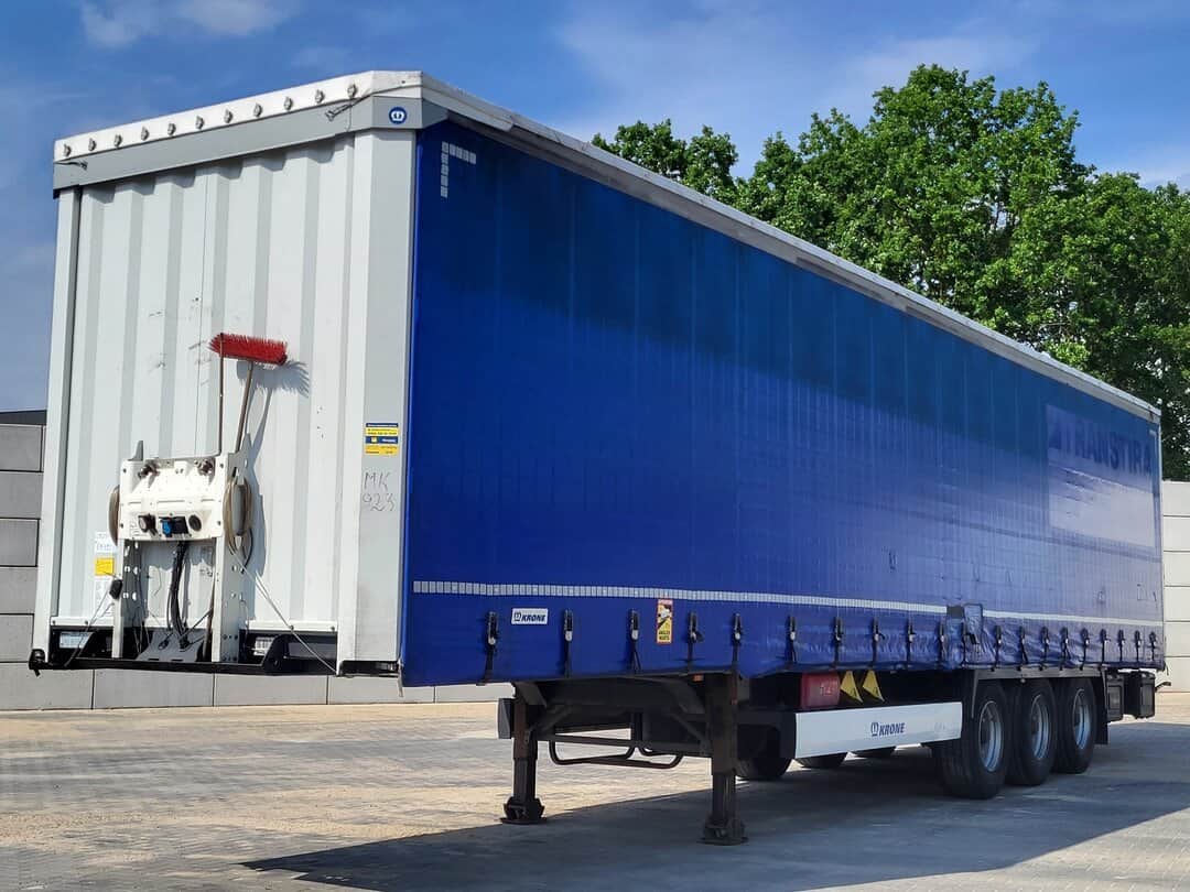 Krone SD Curtainsides Anti Vandalism Sliding Roof