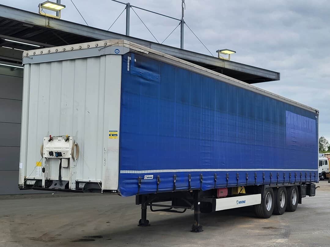 Krone SD Curtainsides Anti Vandalism Sliding Roof