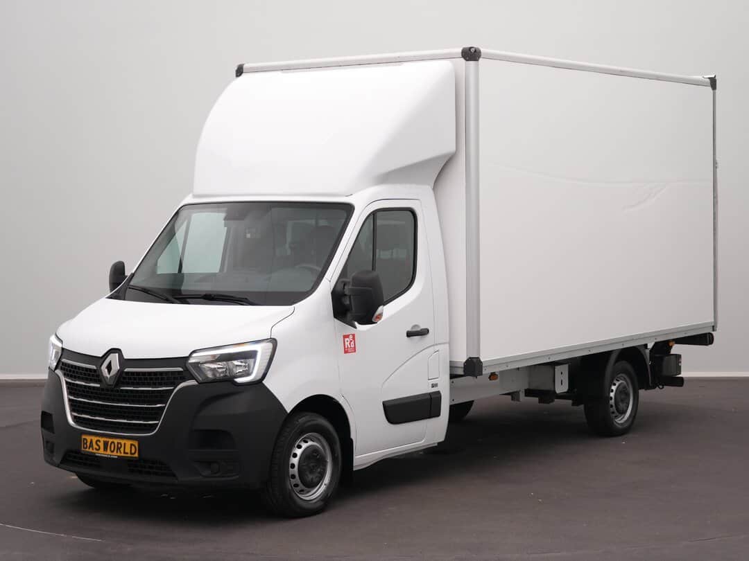 Renault Master 145PK Closed box Taillift Bakwagen LED Airco Cruise Camera Euro6 Meubelbak Koffer