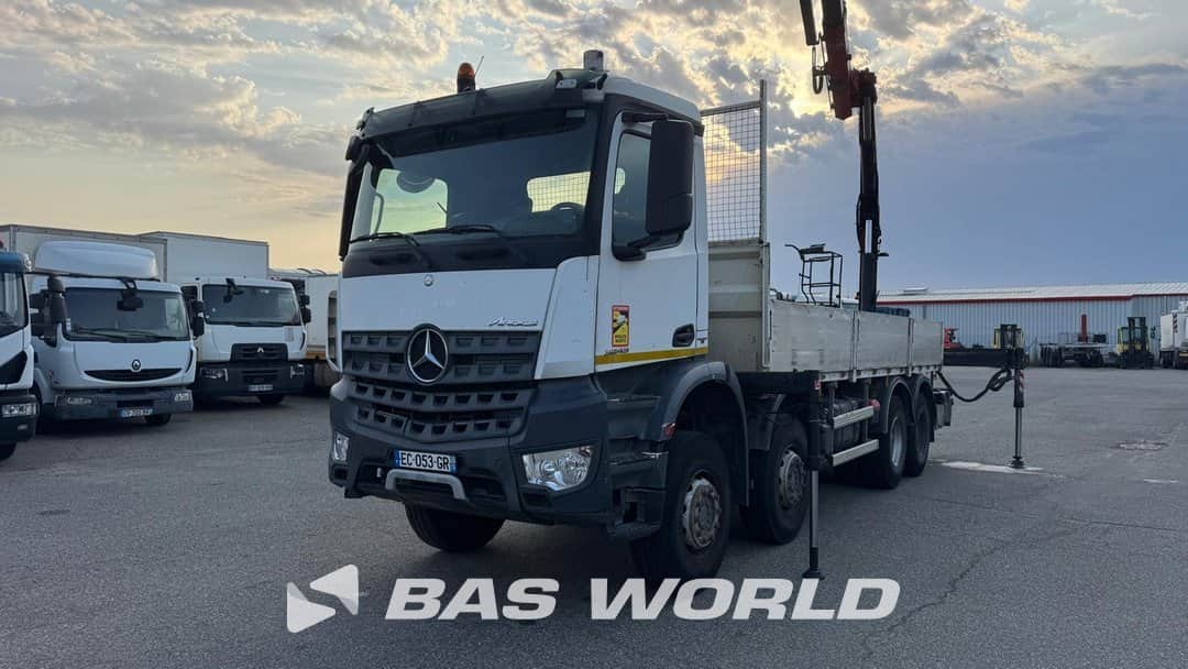Mercedes Arocs 8x4 Open Truck Classic Space