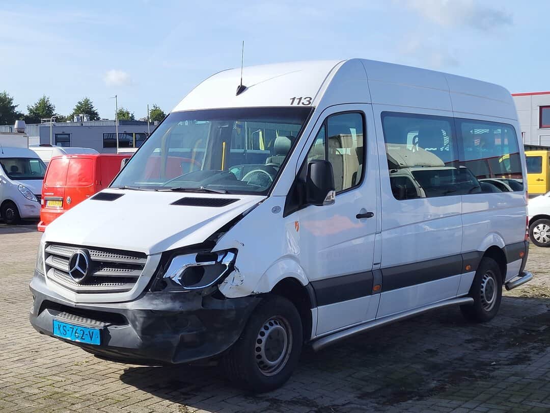Mercedes Sprinter 314 CDI 9 Persons Wheelchair Automatic Lift  DAMAGED! MOT 28-11-2026 2016