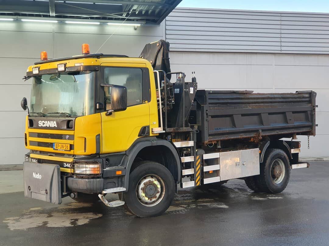 Scania P340 Tipper NL-Truck 4x4 3-Way Tipper Kort CP14 Cabin