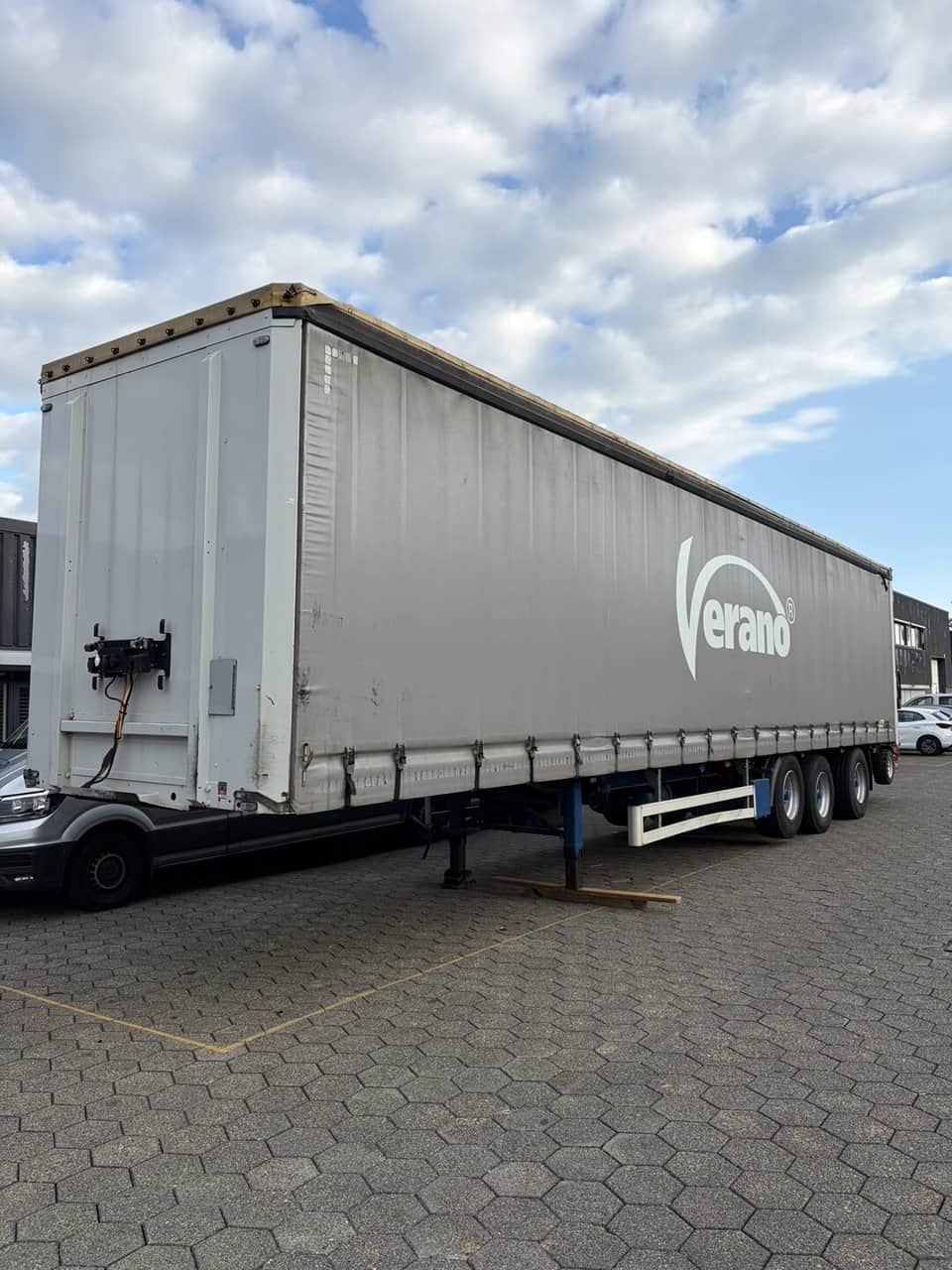 Pacton B3-001 Curtainsides Semi Trailer Full Air