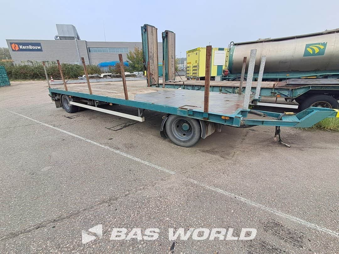 GS Meppel AV-2000 L Open Trailer Steering Axle
