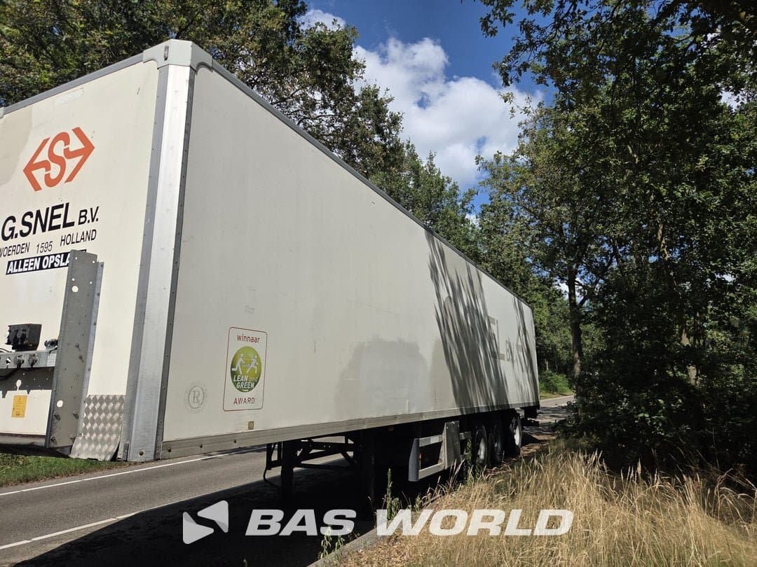 Groenewegen DRO-14-27 3xAxles Closed Semi Trailer Taillift