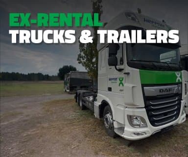 Ex-Rental German Trucks & Trailers