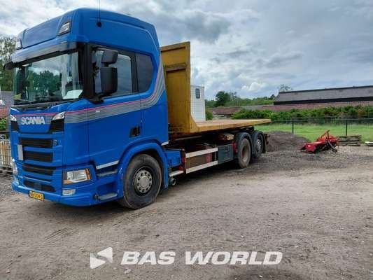 Scania R450 +2 Trailers Hooklift Palfinger Euro 6 2018