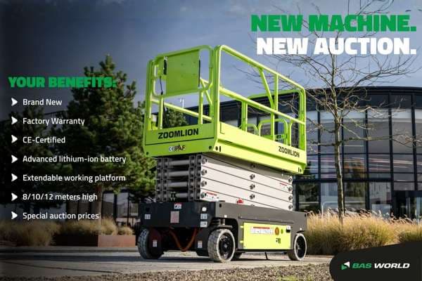 ✨NEW✨ Zoomlion ZS1212AC-Li 12 M - Factory Warranty - CE-Certified