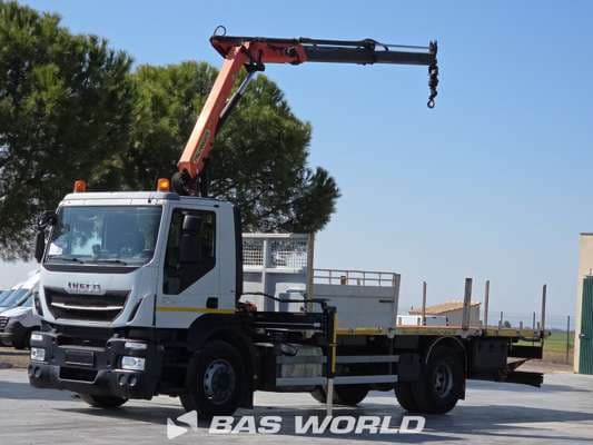Iveco Stralis 310 Grua Palfinger PK 12002 EH Ballestas Automático Euro 6 2016