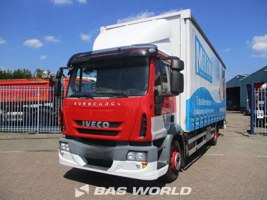 Iveco Eurocargo Airco Euro 6 Dhollandia Taillift Cruise Control Curtainsides 2014